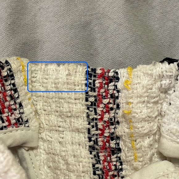 VERONICA BEARD Mara Moto Jacket in Multi Stripe - Picture 9 of 13